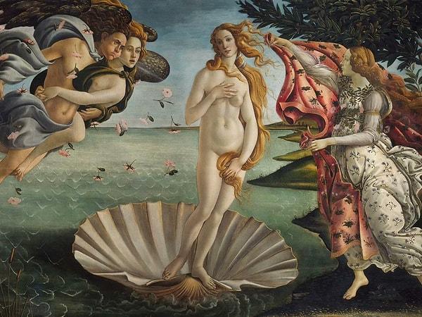O dünyanın en sevilen tablolarından biri: Venüs'ün Doğuşu (Birth of Venus)! Uzunca bir süre kıymeti bilinmeyen bu tablonun hikayesini biliyor musunuz?
