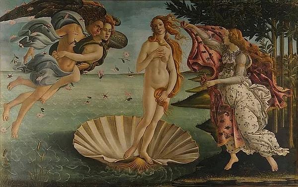 15. 'The Birth of Venus— - Sandro Botticelli