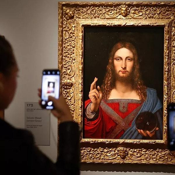 Some experts claim that the painting was actually made by his assistant Bernardino Luini, not by Leonardo da Vinci.