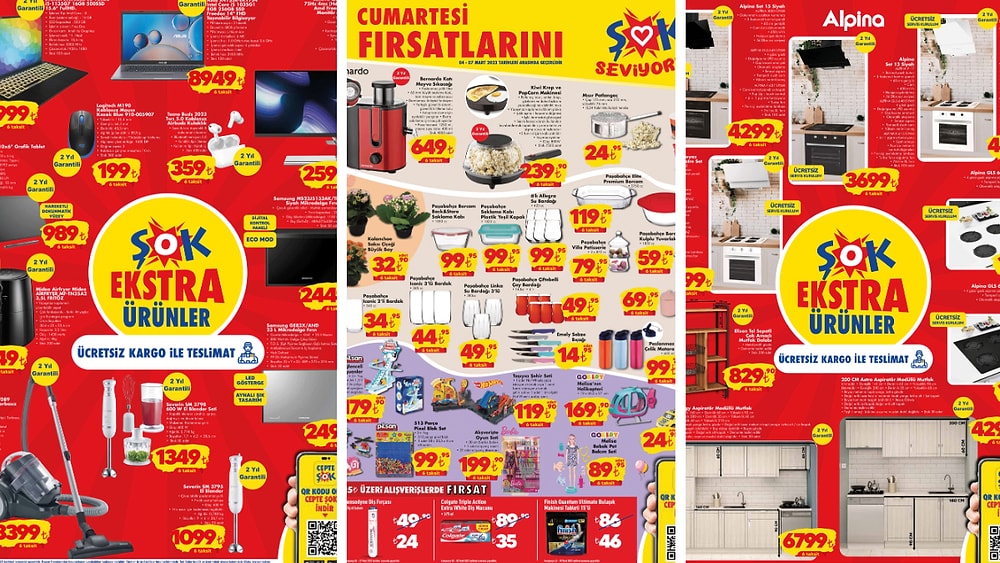 1 - 7 Mart 2023 ŞOK Bu Hafta Kataloğu