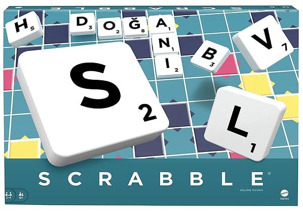 6. Scrabble orijinal türkçe kutu oyun