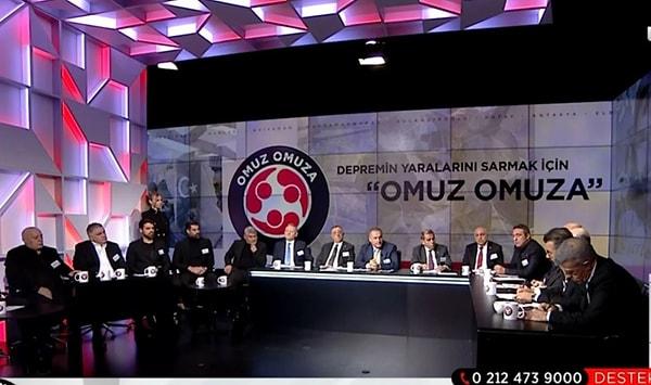 Kahramanmaraş merkezli iki depremden sonra TV8, TRT Spor, A Spor, Spor Smart, beIN Sports gibi pek çok kanal da ortak yayınlanan Omuz Omuza Yardım Kampanyası büyük ilgi gördü.