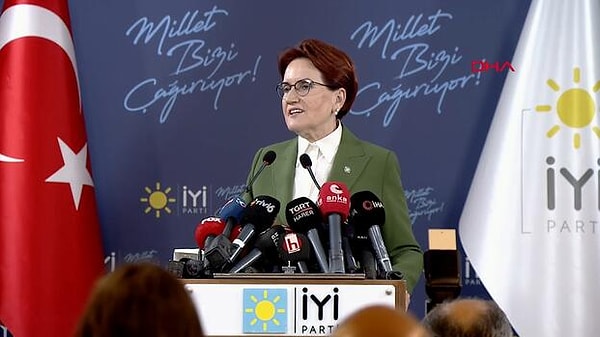 Akşener, bugün basın karşısına çıkarak Altılı Masa’dan resmen ayrıldıklarını açıkladı.