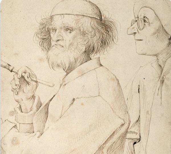 Bruegel'in bu otoportresi tam da beklediğimiz gibi. Duygusallıktan uzak ve idealize edilmemiş, aynı zamanda canlı ve hayat dolu.