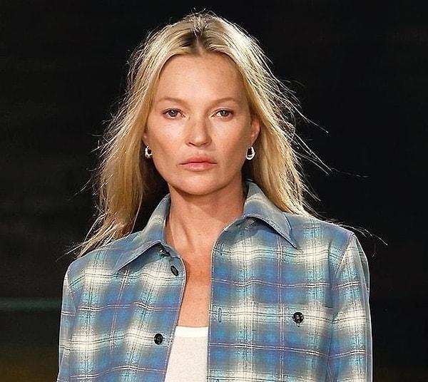 12. What is Kate Moss' skin care tip that is very simple to apply and does not require long recipes?