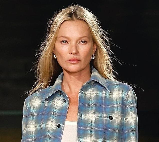 12. What is Kate Moss' skin care tip that is very simple to apply and does not require long recipes?