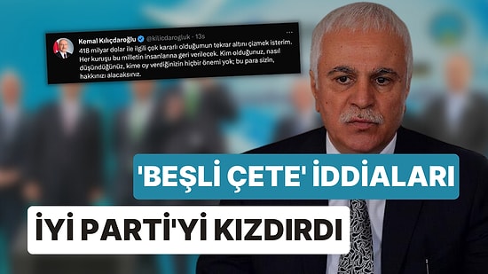 İYİ Partili Koray Aydın, "Beşli Çete’yle Görüştü" İddiaları İçin Konuştu