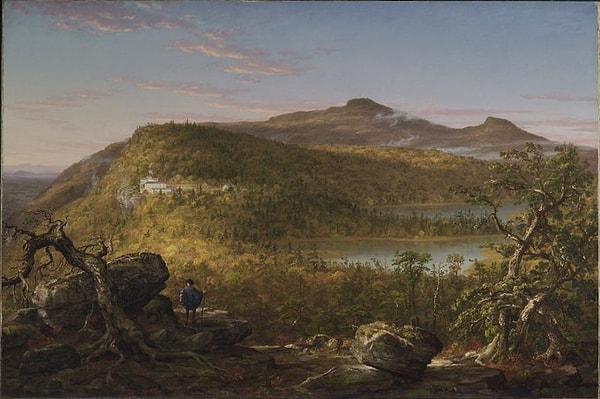 Thomas Cole, 1810'da Amerika'ya göç ettiği esnada, buranın dağlarının ve vadilerinin resmetmeye değer olduğunu hemen anlamıştı.