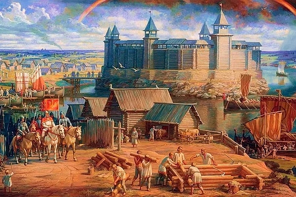 1. В каком году была основана Киевская Русь?