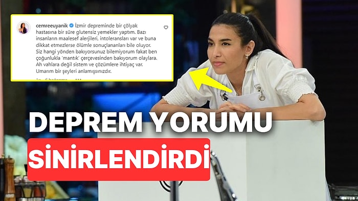 MasterChef Şampiyonu Cemre Uyanık Paylaştığı Tarif Videosuna Gelen Yoruma Tokat Gibi Cevap Verdi