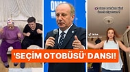 Gençlerden Yeni Akım Geldi: Muharrem İnce'nin Seçim Otobüsü Dansı Sosyal Medyada Viral Oldu!