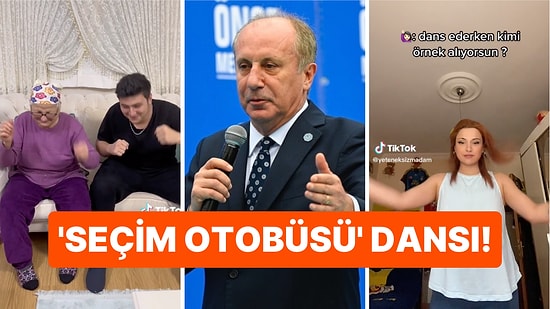 Gençlerden Yeni Akım Geldi: Muharrem İnce'nin Seçim Otobüsü Dansı Sosyal Medyada Viral Oldu!