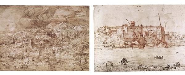 Bruegel, 1552 yılında hareketli bir ticaret şehri olan Anvers'deki Ressamlar Birliği'ndeydi.