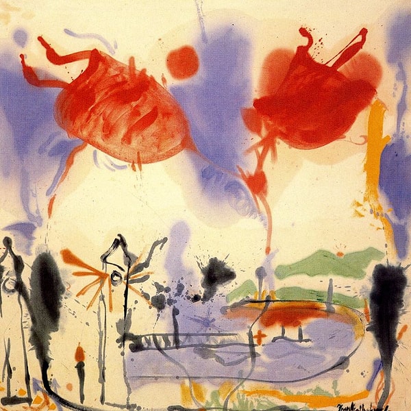 Helen Frankenthaler 'Round Trip' (1957)