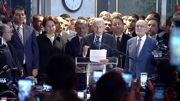 Millet İttifakı'nın 13. Cumhurbaşkanı adayı Kemal Kılıçdaroğlu'nun açıklaması: