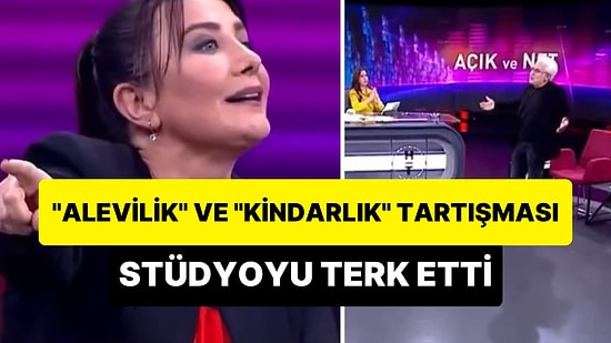 Habertürk Canlı Yayınında 'Alevilik' ve 'Kindarlık' Tartışması: Hasan Öztürk Yayını Terk Etti