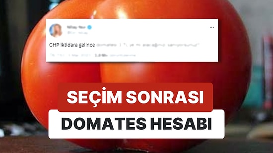 Sosyal Medyada, Trollerin Seçim Sonrası Domates Fiyatı Tartışması Dikkat Çekti