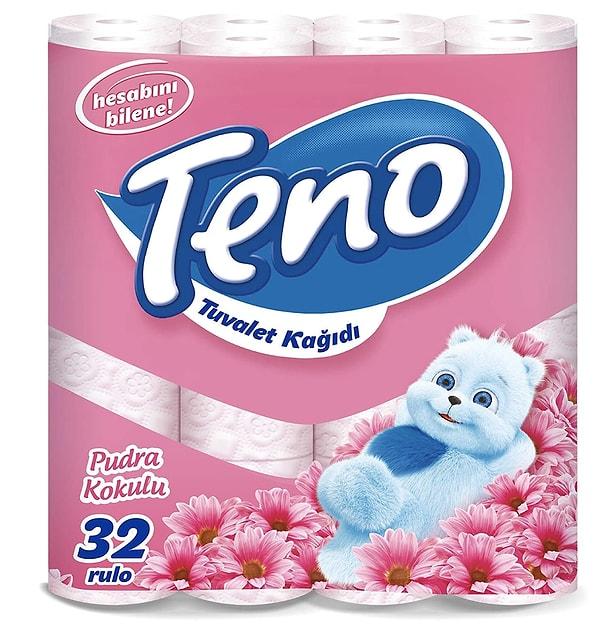17. Teno parfümlü tuvalet kağıdı