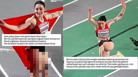 Avrupa Şampiyonu Tuğba Danışmaz'ın Fotoğrafını Blurlayarak Paylaşan Gericiye Tepki Yağdı