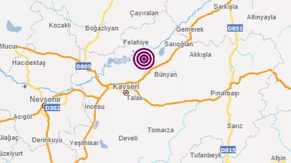 Son olarak da Kayseri’de 4.9 büyüklüğünde yaşanan deprem kentte kokuya neden oldu.