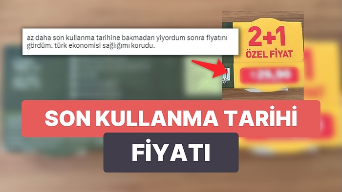 Hayat Pahalılığı Bizi Ne Hale Getirdi? Fiyatın Ucuz Olmasından Son Kullanma Tarihini Anlayan Kullanıcı