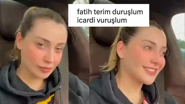 Sosyal Medya Fenomeni Dilara Arıkanlı'nın Galatasaray Şarkısı Viral Oldu: ''İcardi Vuruşlum''