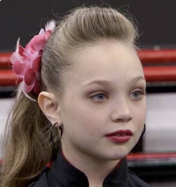 18. Maddie Ziegler, Dance Moms (2011) dizisinin ilk bölümünde rol almıştı.