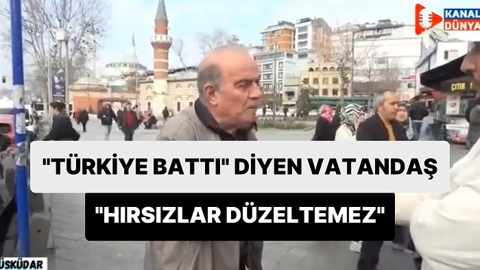 'Türkiye Battı' Diyen Vatandaş 'Evim Var Kira Vermiyorum Ama Balık Alamıyorum, 120 TL Olmuş'