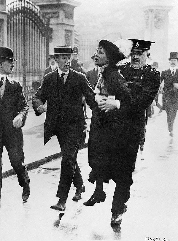 14. Emmeline Pankhurst (1858–1928)