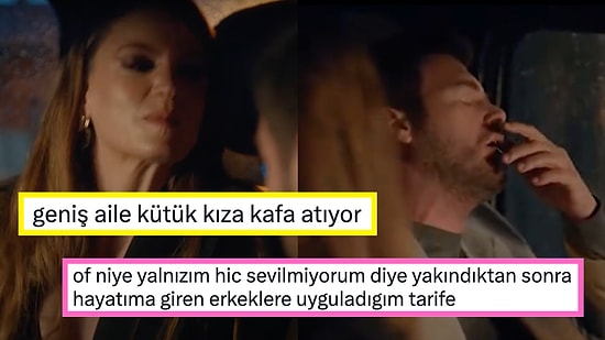 İlk Bölümüyle Ekrana Gelen Aile Dizisinde Serenay Sarıkaya'nın Kıvanç Tatlıtuğ'a Kafa Atma Sahnesi Olay Oldu!