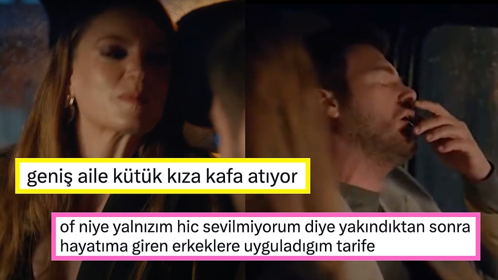 İlk Bölümüyle Ekrana Gelen Aile Dizisinde Serenay Sarıkaya'nın Kıvanç Tatlıtuğ'a Kafa Atma Sahnesi Olay Oldu!