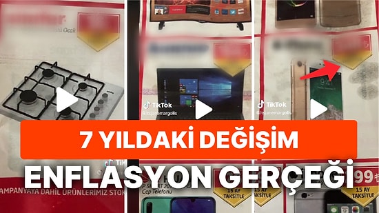7 Yıl Önceki Taksitli Katalogda Fiyatlar Enflasyon Gerçeğini Tokat Gibi Çarptı