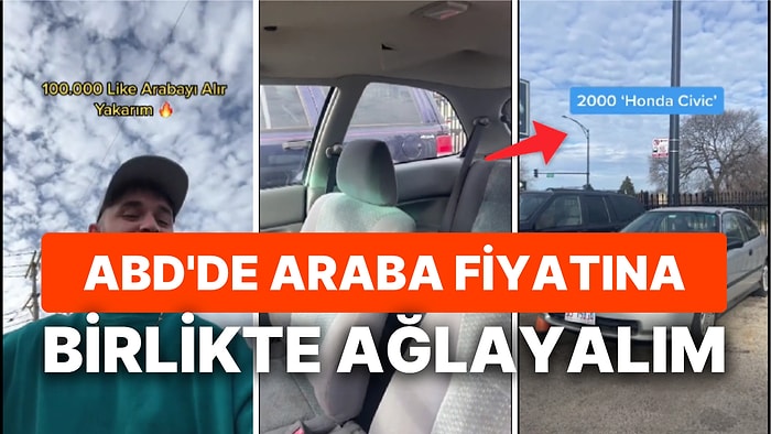 ABD'de 1 Gün Çalışarak Alınan Arabanın Türkiye'deki Fiyatı Kafayı Duvarlara Vurduran Cinsten!