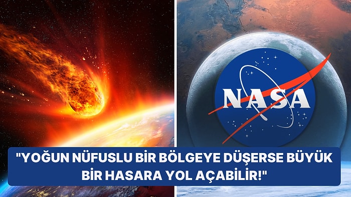 NASA, Yeni Keşfedilen Yüzme Havuzu Büyüklüğündeki Göktaşının Dünya'ya Çapabileceğini Duyurdu!