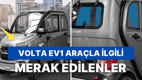 A101'de Satışa Çıkan Volta EV1 Elektrikli Aracın Fiyatı Ne Kadar? Özellikleri Neler?
