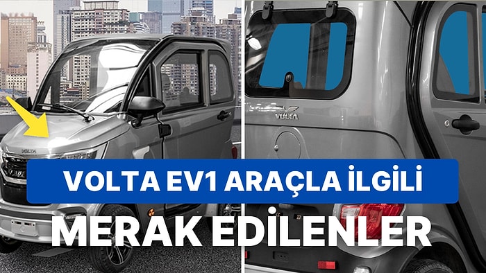 A101'de Satışa Çıkan Volta EV1 Elektrikli Aracın Fiyatı Ne Kadar? Özellikleri Neler?