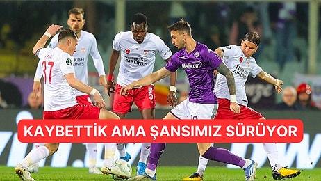 Sivasspor Zorlu Fiorentina Deplasmanında Tek Farkla Kaybetti, Tur Şansını Sürdürdü