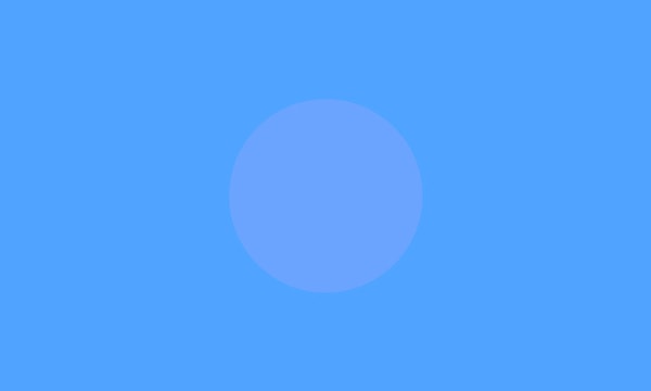 12. В синем круге больше или меньше красного, чем в окружающем его синем цвете?