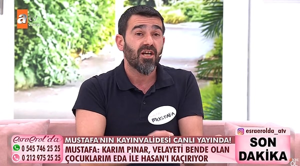 Bu iddiaların ardından da Pınar'ın annesi yayına bağlanarak Mustafa Dağlıoğlu'nun iddialarını yalanladı. "Mustafa’nın annesi üst katta oturuyor annesi hiç mi bir şey görmemiş. Namuslu bir erkek karısını bu durumda bırakıp gider mi?" dedi.