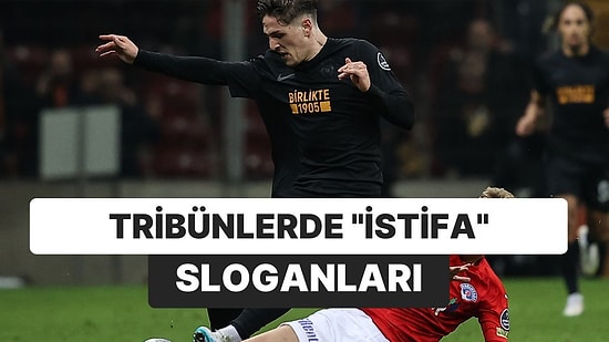 Galatasaray Taraftarı da "Hükümet İstifa" Sloganları Attı