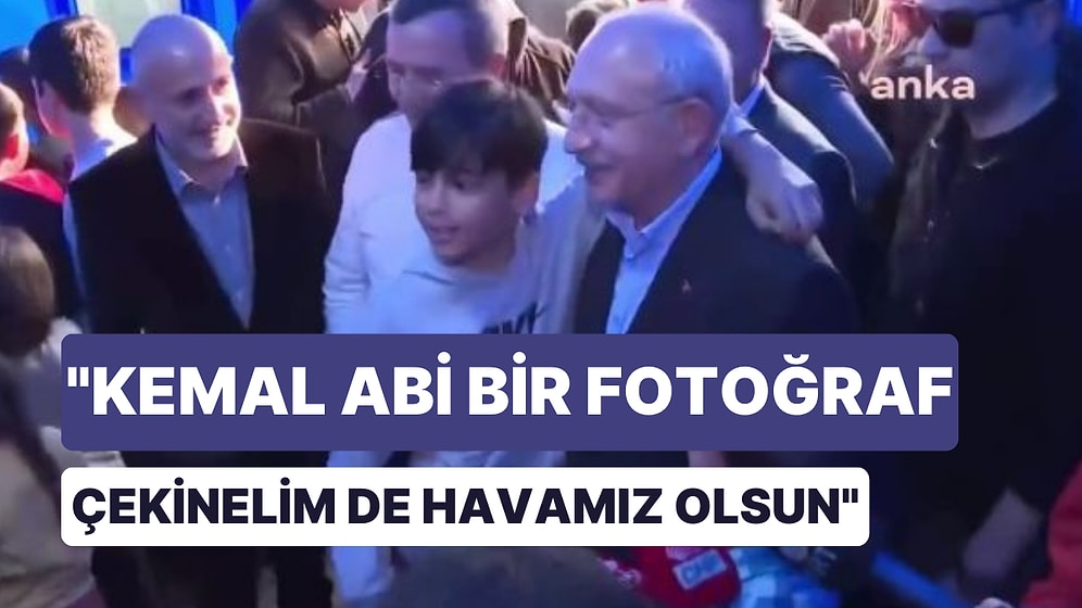 Depremzede Çocukla Kılıçdaroğlu'nun Gülümseten Diyaloğu