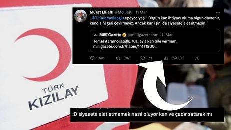 Kızılay Genel Sekreter Yardımcısı Murat Ellialtı'ndan Temel Karamollaoğlu'na Tartışma Yaratan Sözler