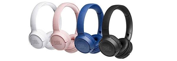 8. JBL T500BT Kulak Üstü Bluetooth Kulaklık