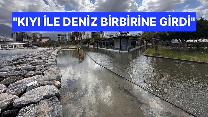 Depremlerin Ardından İskenderun Sahili 1 Metre Çöktü: "Kıyı ile Deniz Birbirine Girdi"