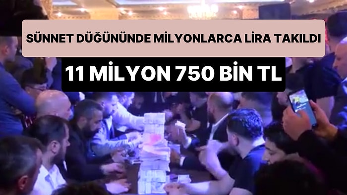 Kars'ın En Büyük Aşiretlerinden Birinin Sultanbeyli'deki Sünnet Düğününde Milyonlar Havada Uçuştu: 11 Milyon!