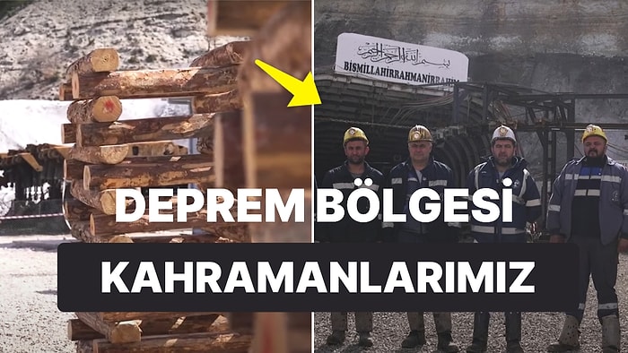 Deprem Bölgesinde Çalışan Kahraman Madencilerimiz Anlattı: Birini Enkazdan Nasıl Çıkarırsın?