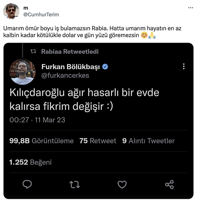 Bu kurgu tweet'i Furkan Bölükbaşı'nın rt etmesi peki?