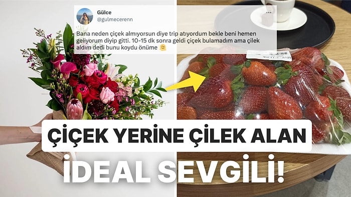 Sevgilisine Çiçek Yerine Çilek Alan Kelime Şakası Delisi Adama Gelen Birbirinden Komik Yorumlar