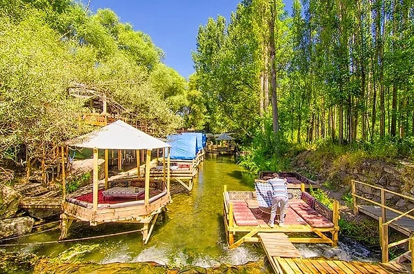 Eating in the Ihlara Valley