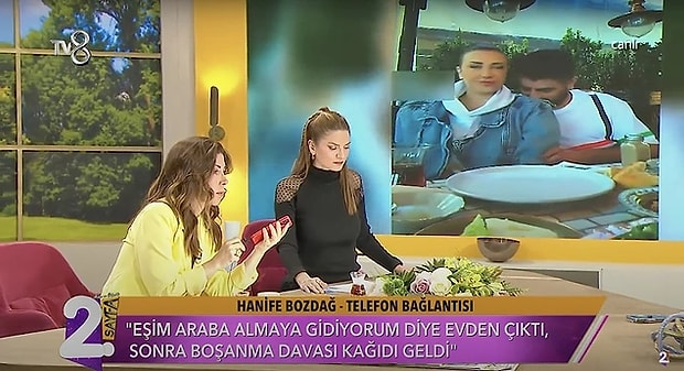 Bu sırada olayın başka bir tarafı olan Reşit Bozdağ'ın eşi Hanife Bozdağ, 2. Sayfa programına katılarak yaptığı açıklamalarla gündem oldu.